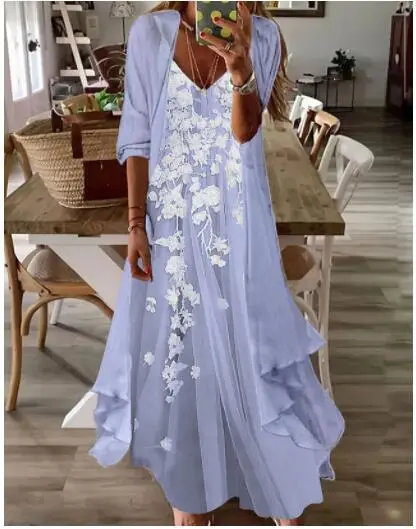 [S-3XL] Nova modna ženska dvodijelna haljina 2023